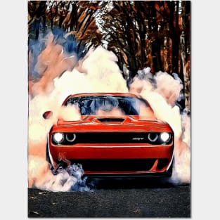 Dodge Challenger Posters and Art